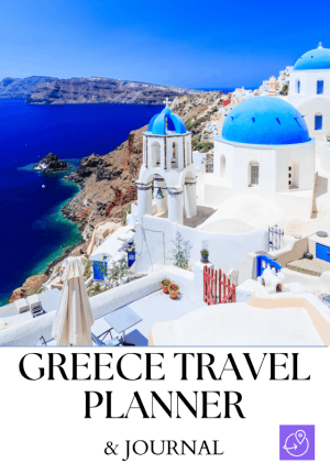 Greece Travel Planner & Checklist Bundle